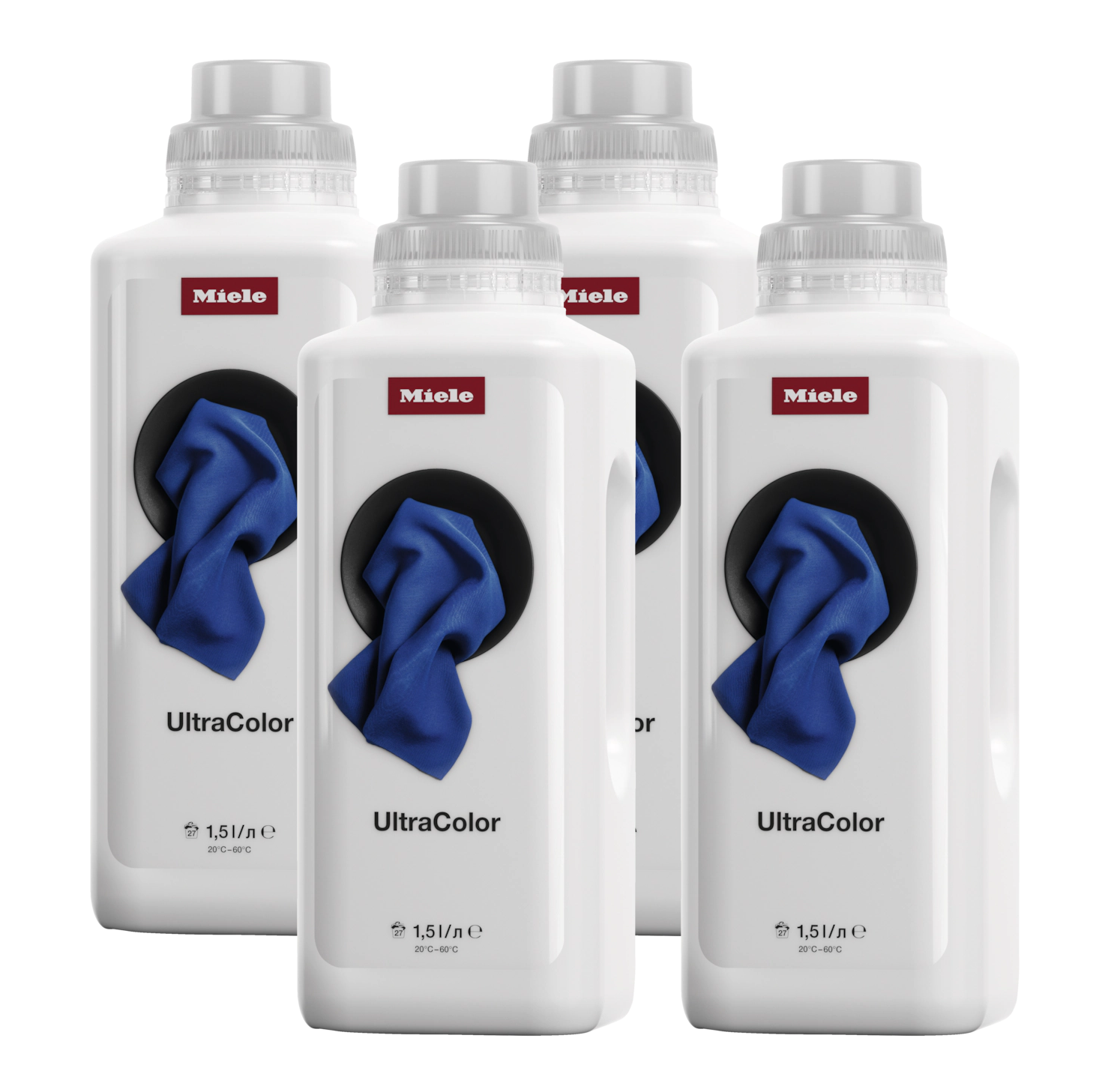 Набор для стирки цветного белья UltraColor Aqua WA UC 1501 L 1,5лх4 шт. Miele купить в Красноярске | Всегда в наличии! | Артикул 12647690 | Официальный сайт