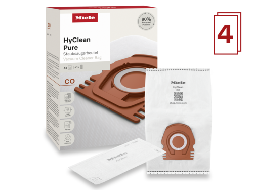 Мешки-пылесборники HyClean Pure CO Miele купить в Красноярске | Всегда в наличии! | Артикул 12557080 | Официальный сайт