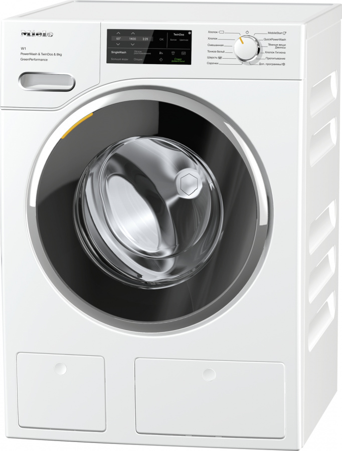 Миле Стиральная машина WWH 860 WCS White Edition Miele