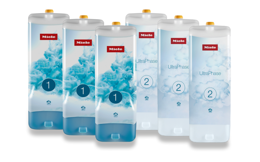 Набор картриджей для стирки UltraPhase Refresh Elixir (6 шт) Miele купить в Красноярске | Всегда в наличии! | Артикул 11615140 | Официальный сайт