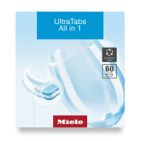 Таблетки для мытья посуды в ПММ UltraTabs All in 1 GS CL 0607 T 60 шт. Miele купить в Красноярске | Всегда в наличии! | Артикул 12737750 | Официальный сайт