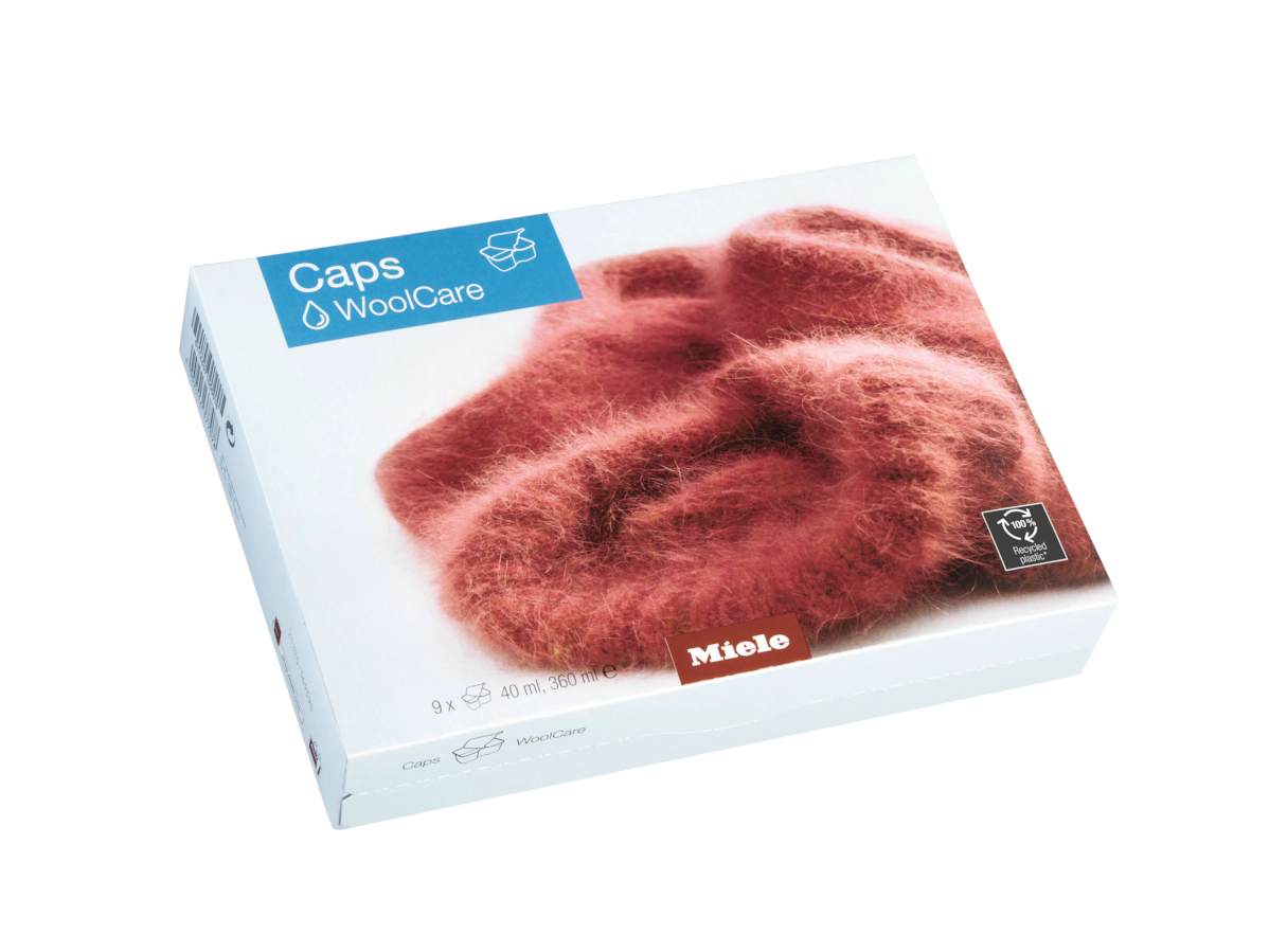 Средство для стирки деликатных тканей и изделий из шерсти WoolCare Caps WA CWC 0902 L 9 шт. Miele купить в Красноярске | Всегда в наличии! | Артикул 11703140 | Официальный сайт